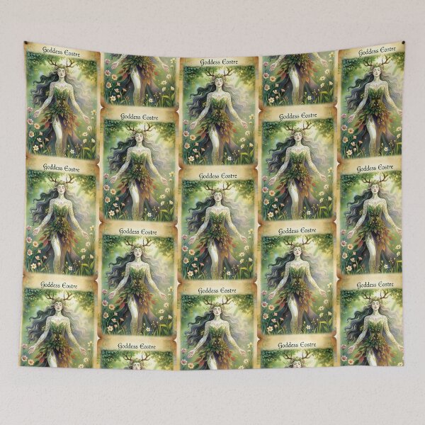 Item preview, Goddess Eostre: Spirit of Spring and Rebirth designed and sold by ArizonaWitches.