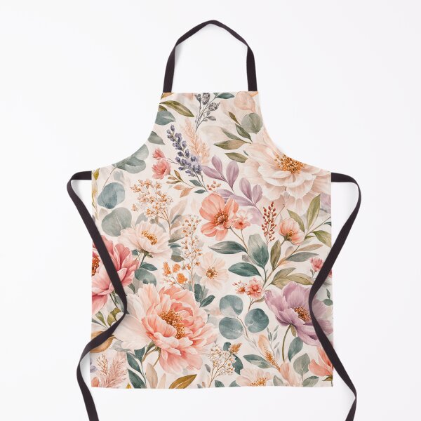 Artikelvorschau, Romantische pastellfarbene botanische Cottagecore-Blumentapete entworfen und verkauft von simpleyetcanva.