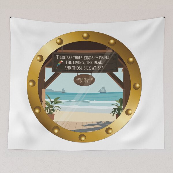 Item preview, Windjammer Jane's Tavern - The Porthole designed and sold by CaptainSeren.