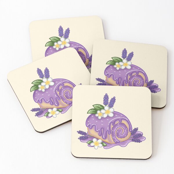 Item preview, “Lavender Dream Roll” – Floral Dessert Delight designed and sold by TheRightNotes.