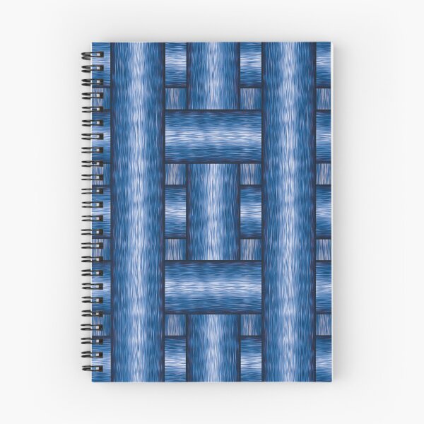 Item preview, Abstract pattern of blue fibers designed and sold by Cherevan.