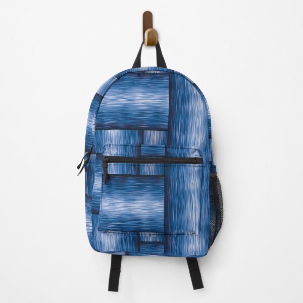 Item preview, Abstract pattern of blue fibers designed and sold by Cherevan.