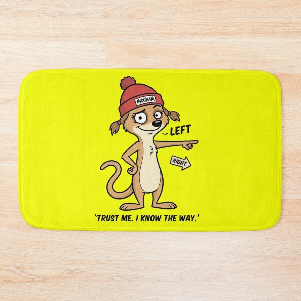 Item preview, MaxiBAM Mischievous Meerkat - Trust Me I Know The Way designed and sold by mAXiBoOM.