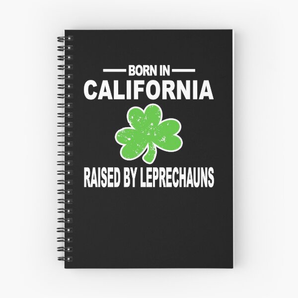 Item preview, St Paddys California Shirt Raised By Leprechauns Gift designed and sold by shoppzee.