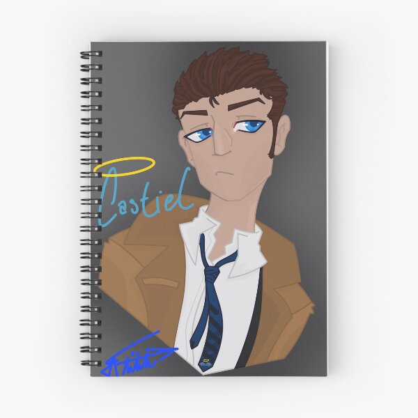Item preview, Stylised Castiel - Supernatural designed and sold by lokisladdie1232.