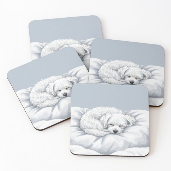Item preview, Sleepy Cloud Puppy – Cute Minimalist Illustration designed and sold by HeyHas.