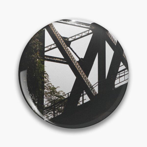 Item preview, Steel bridge structure from dramatic angle designed and sold by mazatrazz.