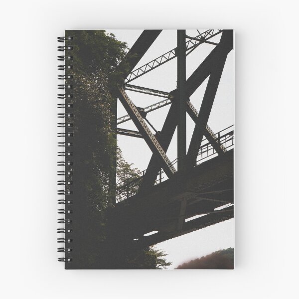 Item preview, Steel bridge structure from dramatic angle designed and sold by mazatrazz.