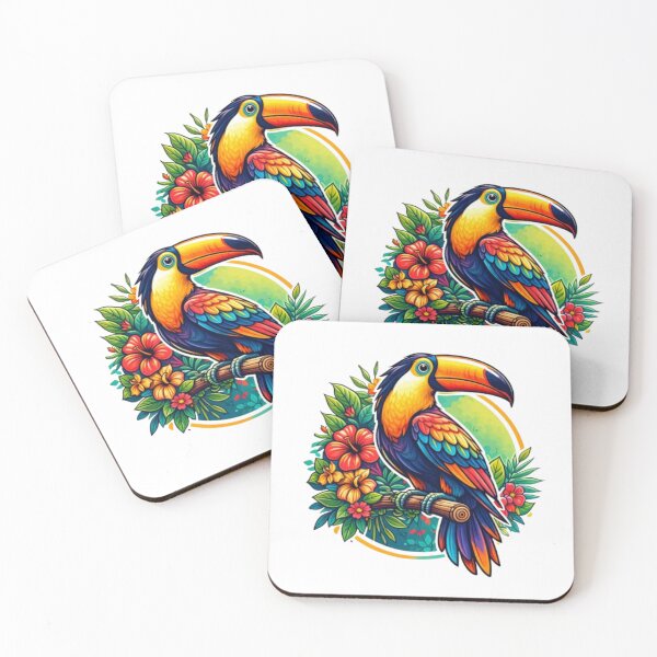Item preview, Tropical Toucan – Vibrant Jungle Style designed and sold by Dogandesighn.