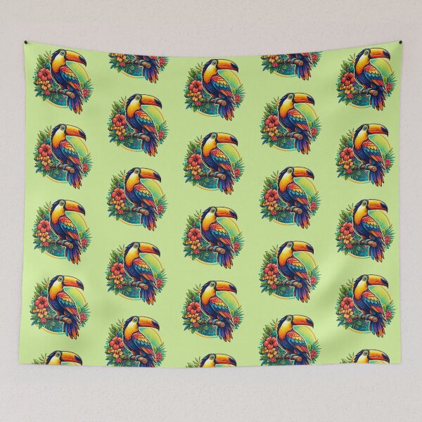 Item preview, Tropical Toucan – Vibrant Jungle Style designed and sold by Dogandesighn.