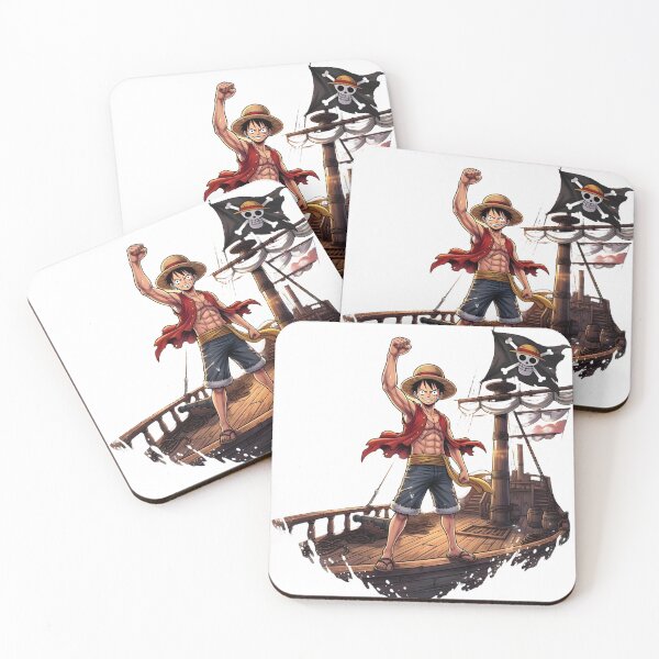 Item preview, Epic Anime Pirate Captain – Adventure Hero on Pirate Ship Sunset designed and sold by Morden-Design.