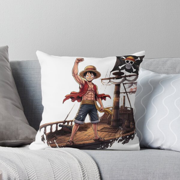 Item preview, Epic Anime Pirate Captain – Adventure Hero on Pirate Ship Sunset designed and sold by Morden-Design.