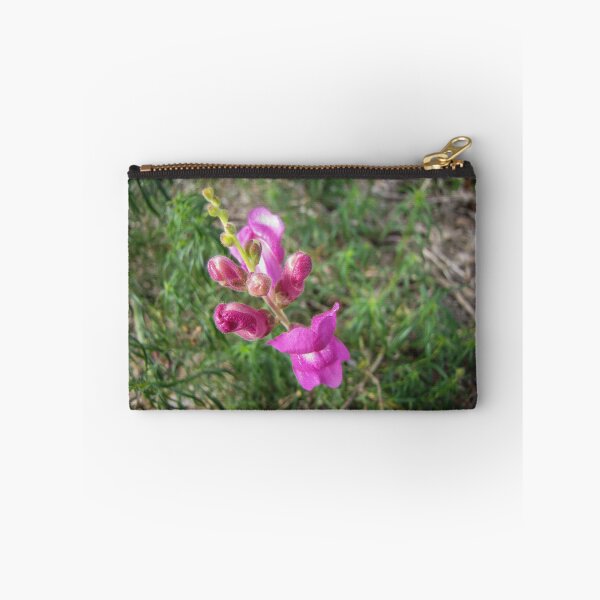Item preview, Pink Wildflower Close-Up With Buds and Green Blurred Background designed and sold by Nmallia.