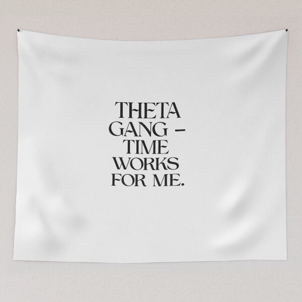 Item preview, Theta Gang – Time Works For Me  designed and sold by VolatilityEdge.
