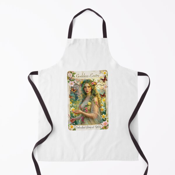 Item preview, Goddess Eostre – Embodied Glory of Spring | Pagan Ostara Goddess Art designed and sold by ArizonaWitches.