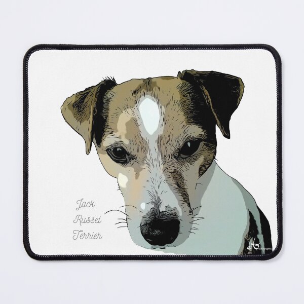 Item preview, Cute Jack Russell Terrier Drawing Art Dog designed and sold by simplysign.