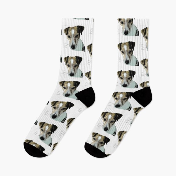Item preview, Cute Jack Russell Terrier Drawing Art Dog designed and sold by simplysign.