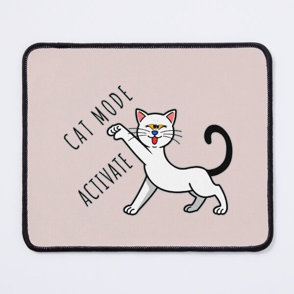 Item preview, Cat Mode Activate designed and sold by Moxie Ink Lady.