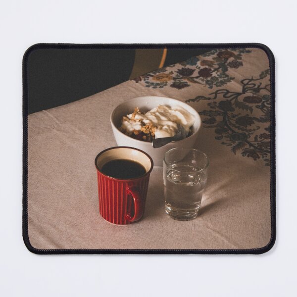 Item preview, Coffee and breakfast on minimalist table setting designed and sold by mazatrazz.