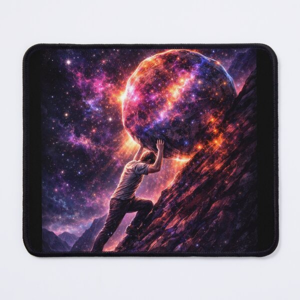 Item preview, Cosmic Struggle Galaxy Illustration designed and sold by SOMANA7.
