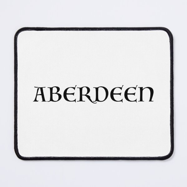 Item preview, Aberdeen old medieval style text (Black) designed and sold by STUDIO-72.