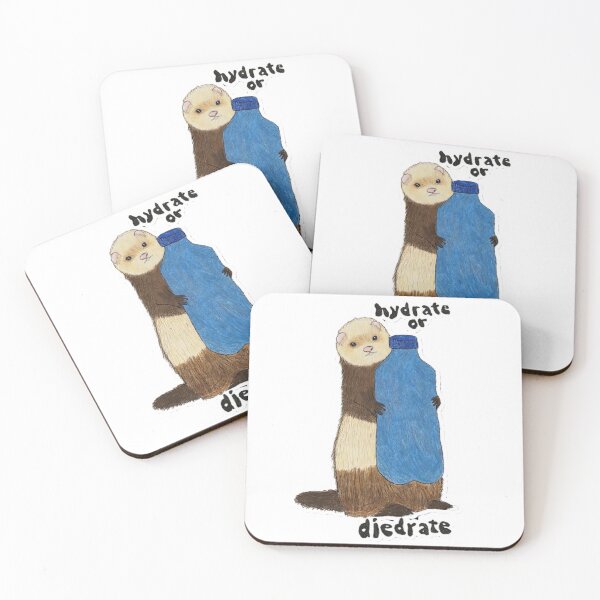Item preview, hydration ferret  designed and sold by Pawprintzcustomart .