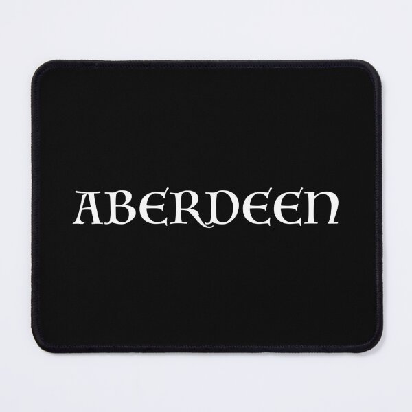 Item preview, Aberdeen old medieval style text (White) designed and sold by STUDIO-72.