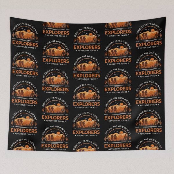 Item preview, Explorers – Adventure Tours Emblem designed and sold by Dogandesighn.