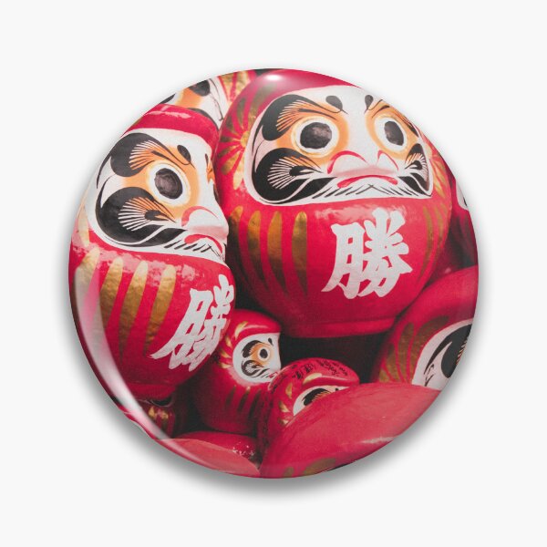 Item preview, Close-up of daruma wish dolls designed and sold by mazatrazz.