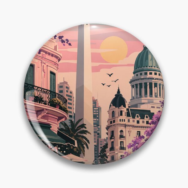 Item preview, Buenos Aires Travel Poster designed and sold by MatthewHeights.