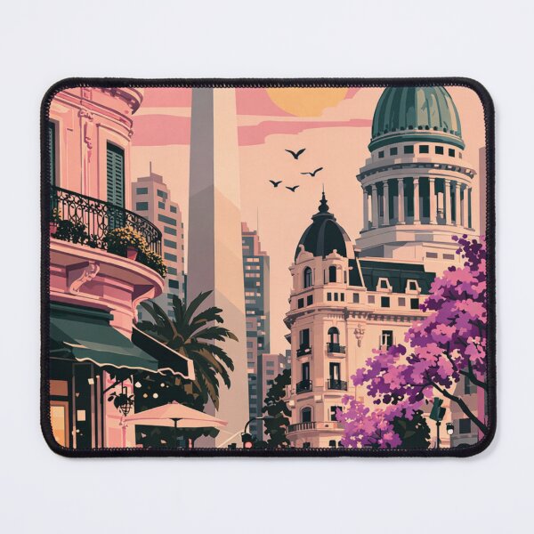 Item preview, Buenos Aires Travel Poster designed and sold by MatthewHeights.