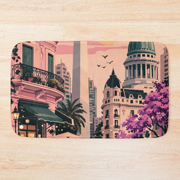 Item preview, Buenos Aires Travel Poster designed and sold by MatthewHeights.