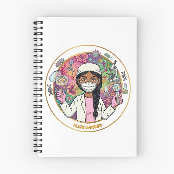 Item preview, Plate happens (microbiologist) designed and sold by Nurse Eve.