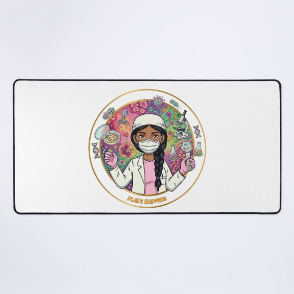 Item preview, Plate happens (microbiologist) designed and sold by Nurse Eve.