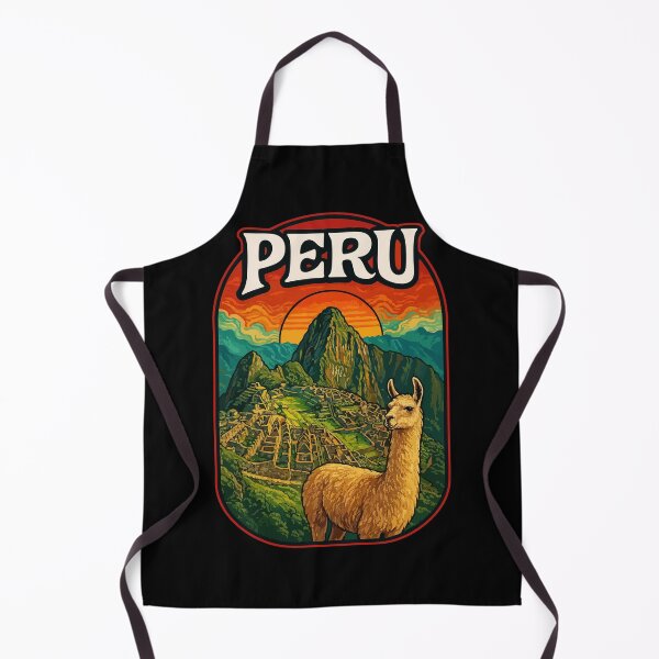 Item preview, Peru Llama Trippy Art Travel designed and sold by TomFrontierArt.