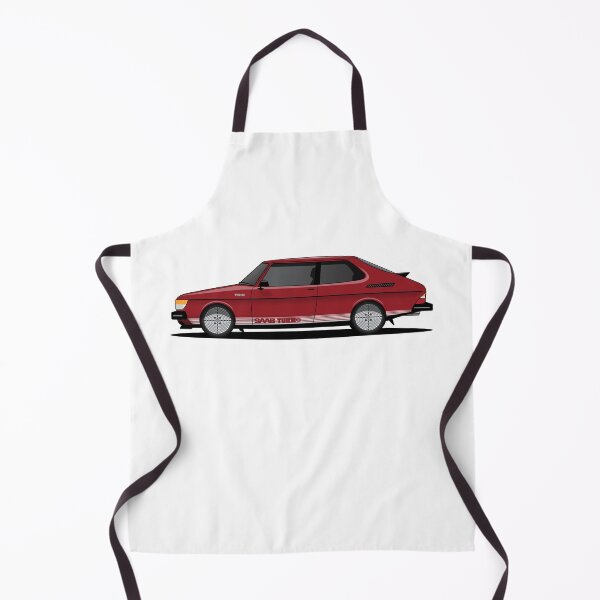 Item preview, Saab 99 TURBO Illustration Burgundy designed and sold by blackdogshop.