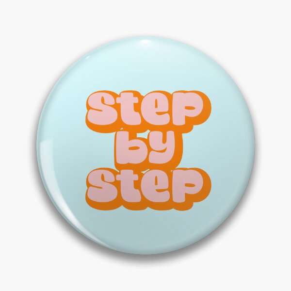 Item preview, STEP BY STEP | ORANGE + PINK designed and sold by thehappyintrovert .