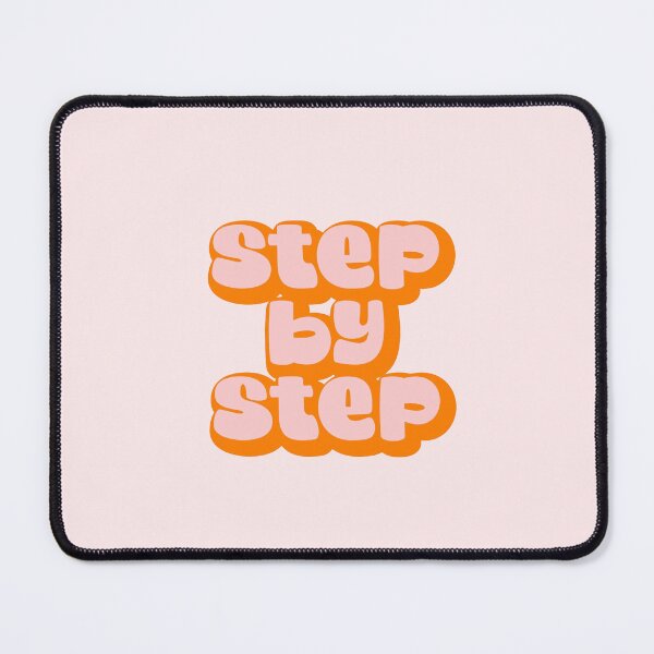 Item preview, STEP BY STEP | ORANGE + PINK designed and sold by thehappyintrovert .