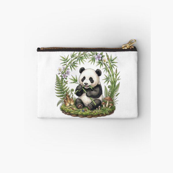 Item preview, Baby Giant Panda and his Sacred Bamboo Feast designed and sold by CHRIST5000.