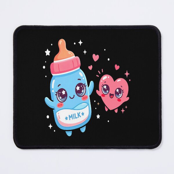 Item preview, NICU Nurse Cute Kawaii Baby Bottle and Heart  designed and sold by sky11PP.