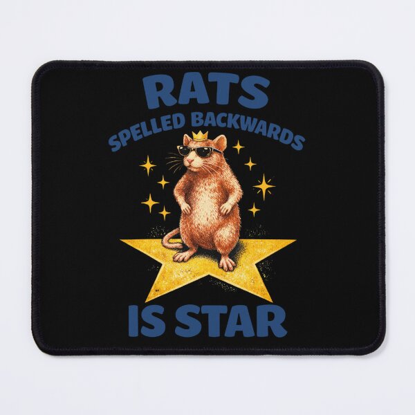 Item preview, Rats Spelled Backwards Is Star designed and sold by FreshVibe Prints.