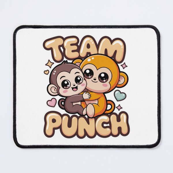 Item preview, Kawaii Golden Monkey Hugging Brown Baby White Sticker Bubble Letter Tee | Cute Monkey Shirt designed and sold by DarylWelsh2024.