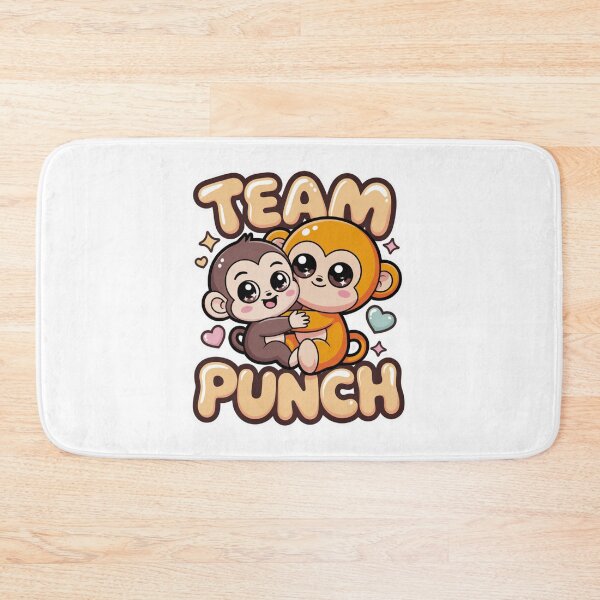 Item preview, Kawaii Golden Monkey Hugging Brown Baby White Sticker Bubble Letter Tee | Cute Monkey Shirt designed and sold by DarylWelsh2024.