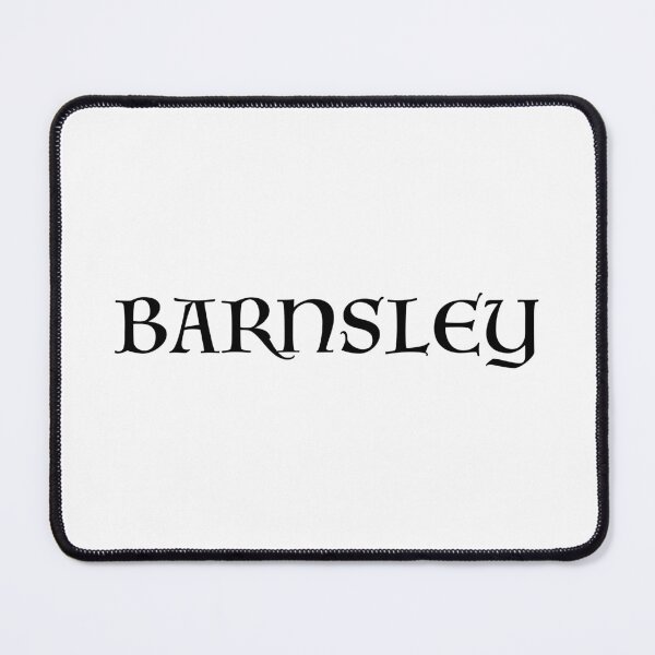 Item preview, Barnsley old medieval style text (Black) designed and sold by STUDIO-72.