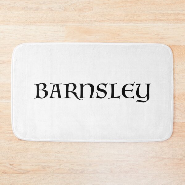 Item preview, Barnsley old medieval style text (Black) designed and sold by STUDIO-72.