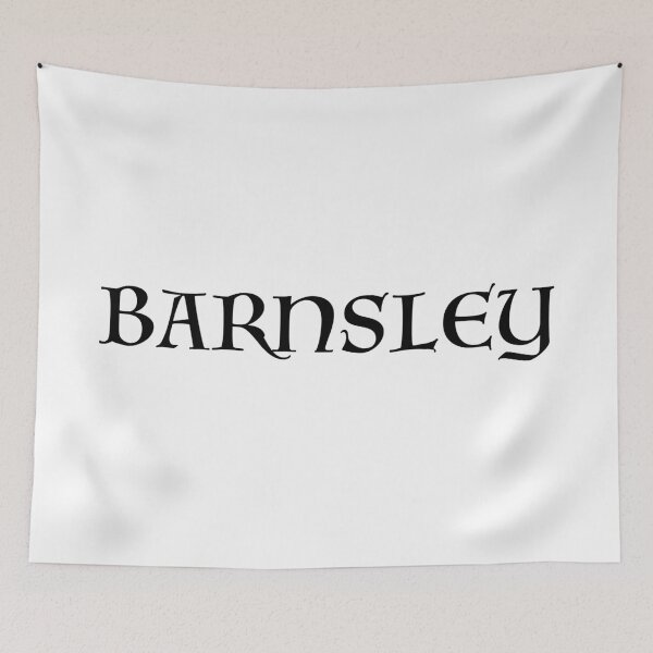 Item preview, Barnsley old medieval style text (Black) designed and sold by STUDIO-72.