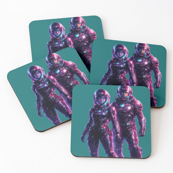 Item preview, Neon Astronaut Crew. designed and sold by Nika Art Studio.