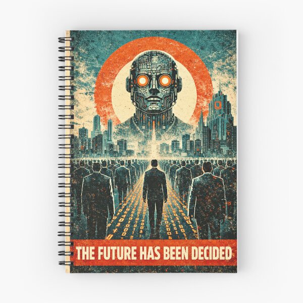 Item preview, The Future Has Been Decided designed and sold by PlanetBPop.