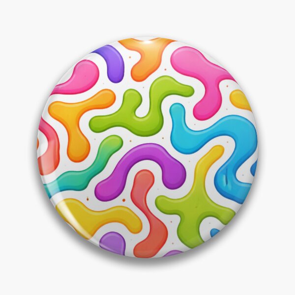 Item preview, Colorful Organic Shapes designed and sold by D4RKNØS.