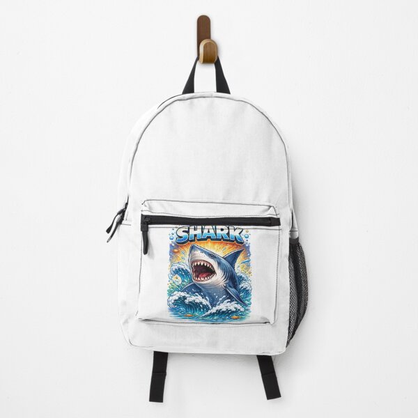 Item preview, Great White Shark Attack – Powerful Ocean Predator Design designed and sold by Wear Sculpt.
